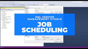 sql server job scheduler