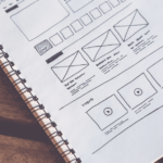 contoh wireframe website