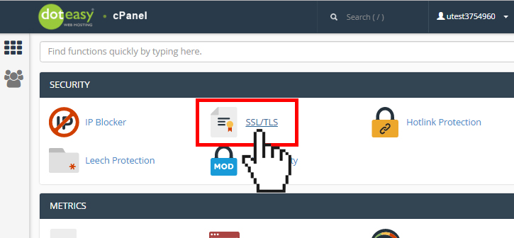 cara setting ssl di cpanel