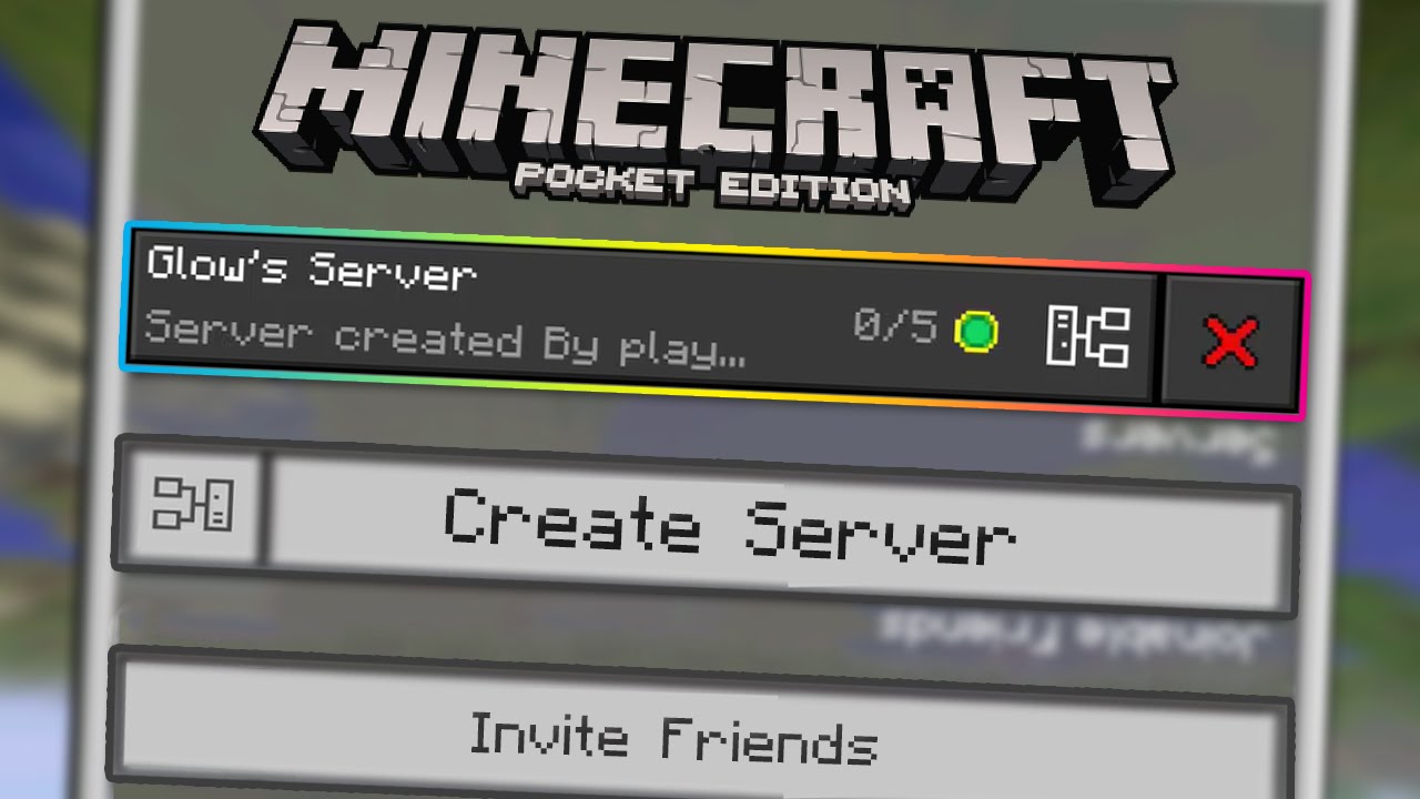 cara bikin server minecraft pe